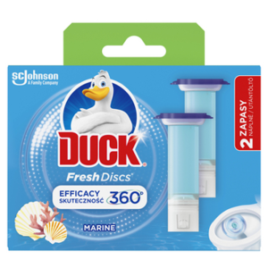 Duck® Fresh Discs® Marine - podwójny zapas do toalety o zapachu morskim 2x36ml